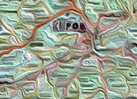 Карта автодорог Кировской области
