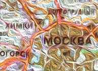 Карта автомобильных дорог Московской области