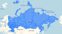 Карта областей России